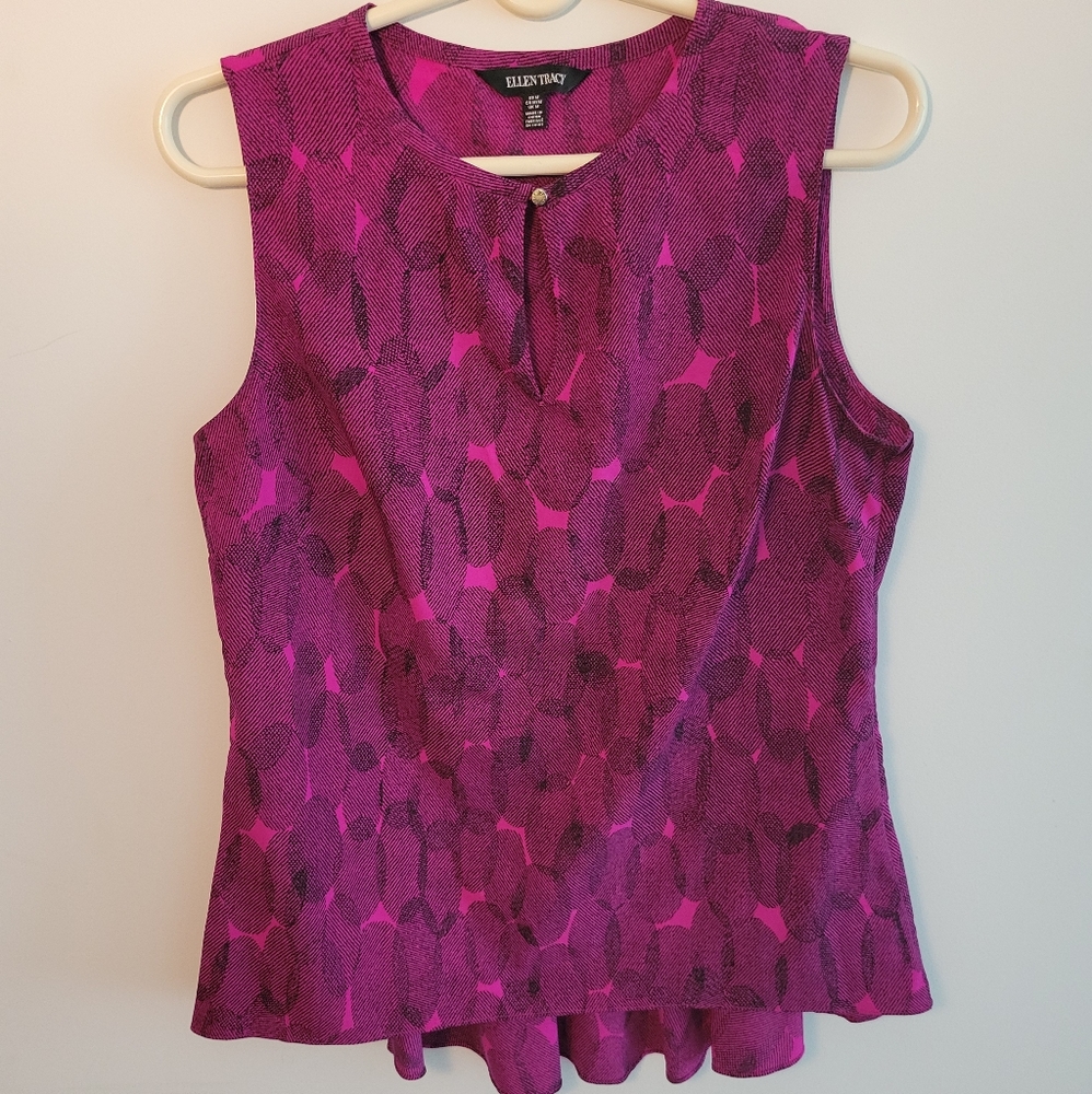 EllenTracy Size Medium Dress Purple